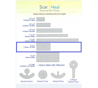 Scar FX Scar FX 75 Силиконовый пластырь 7,5*12,5 см
