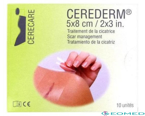 Cerederm Силиконовая пластина 5*8 см Cerederm Силиконовая пластина 5*8 см