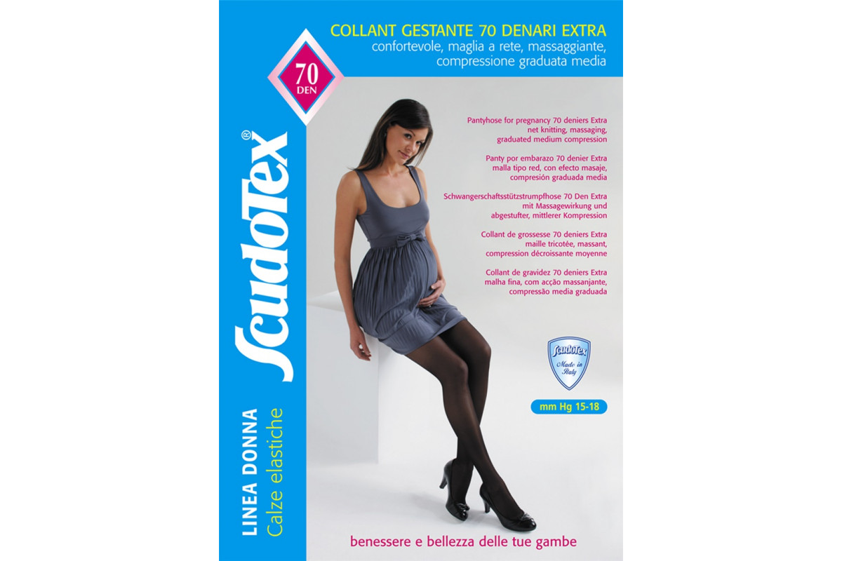 476 Колготки компрессионные Scudotex (15-18 mmHg) 70 den для беременных